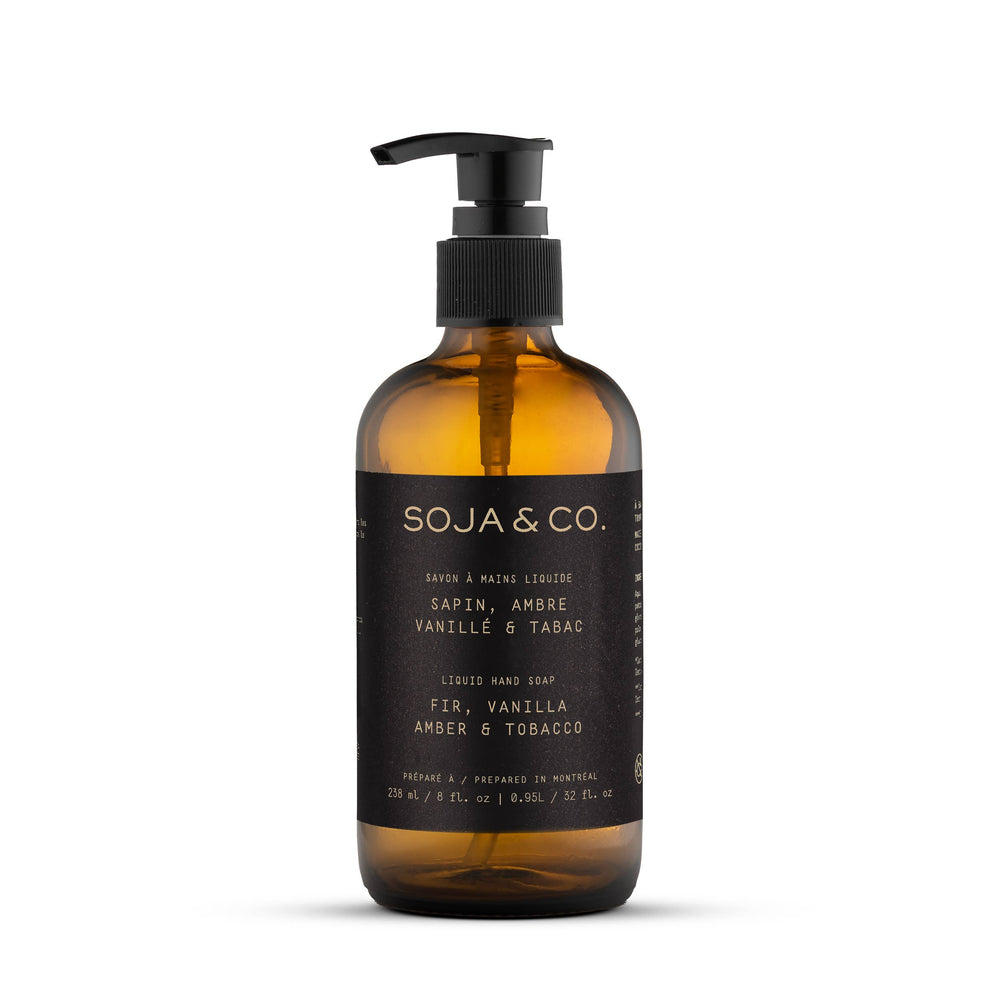 Liquid Hand Soap | Fir, Vanilla Amber & Tobacco: 238ml