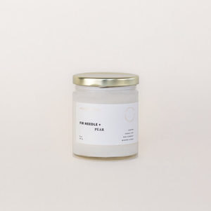 Fir Needle + Pear Soy Wax Candle