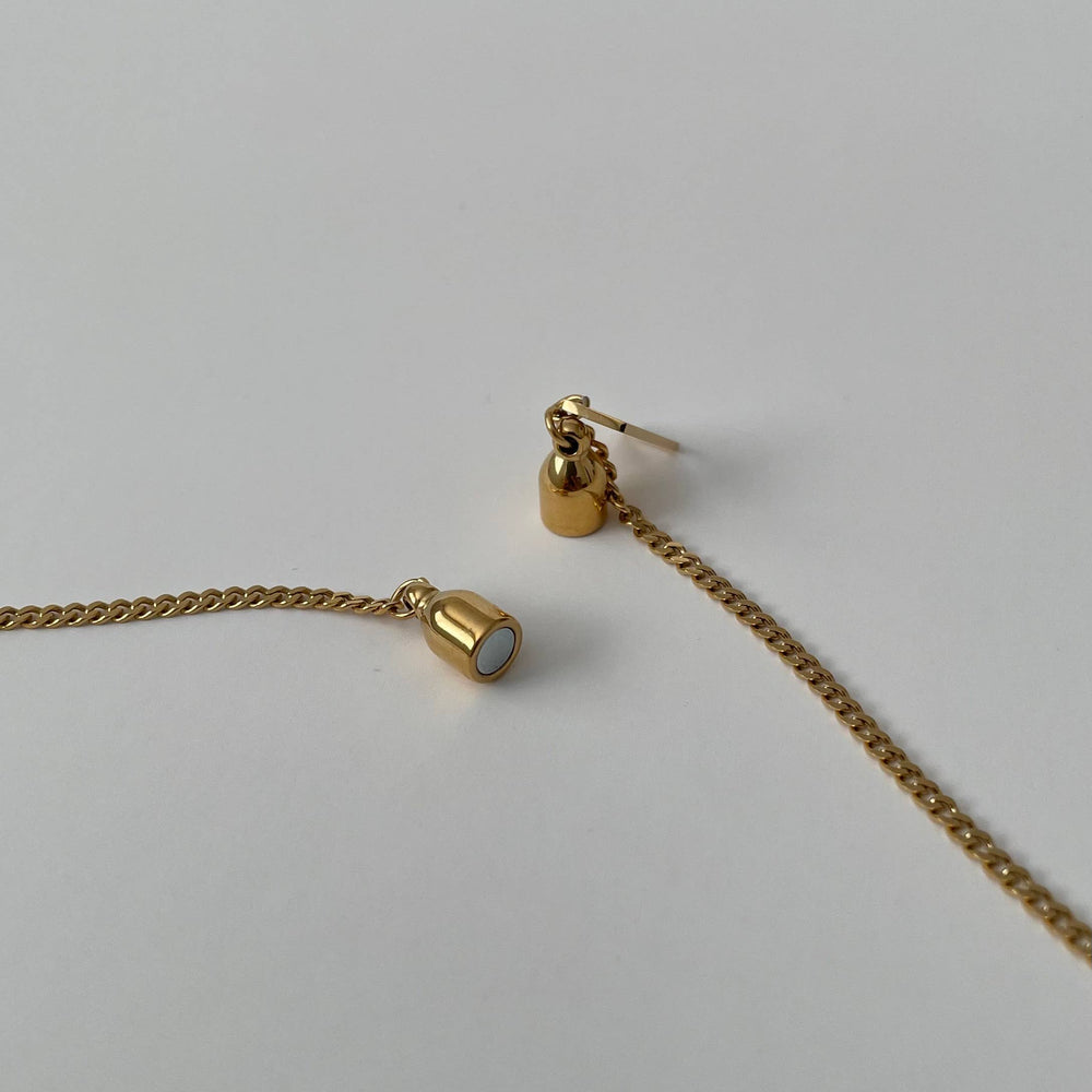 Wishbone Necklace | Gold