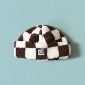 Sherpa Toque - Brown Checker