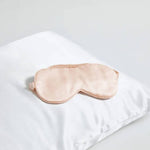 Silk Sleep Mask - Soft Pink