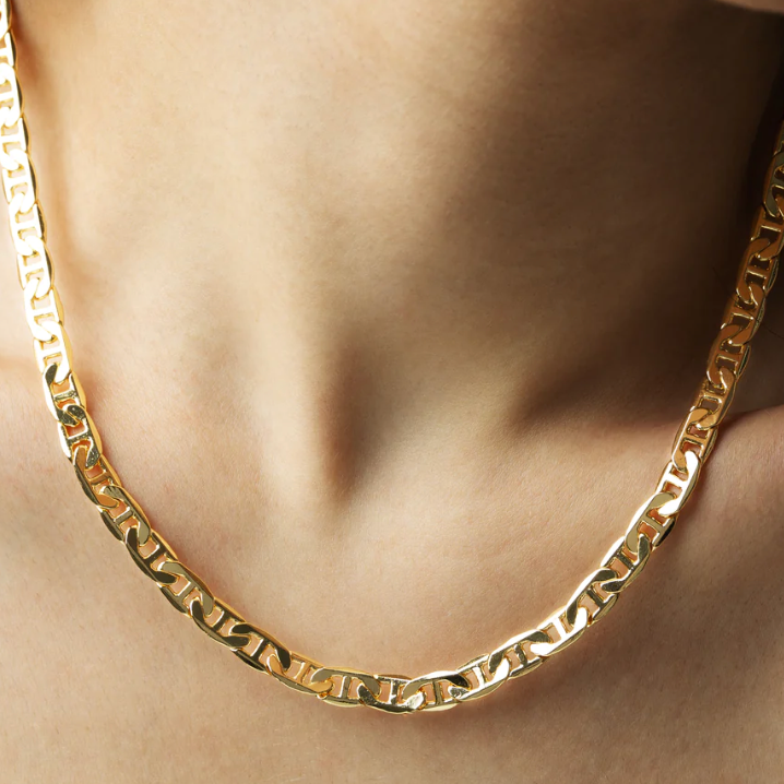 Mariner Gold Link Necklace