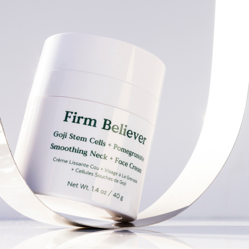 Firm Believer Goji Stem Cell Smoothing Neck + Face Cream