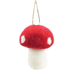 Felt Mushroom Ornament