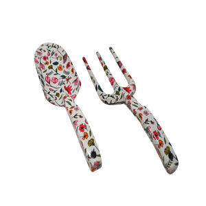 Pink Floral Garden Tool Set