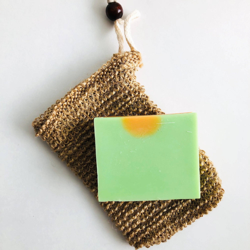 Natural Organic Handmade Jute Soap Bag