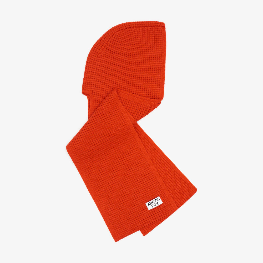 The Recycled Bottle Hooded Scarf - Sunkissed Coral