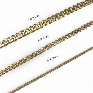 Gold Cuban Chain Necklace