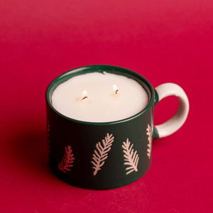 Cypress & Fir - 8oz White Ceramic Mug