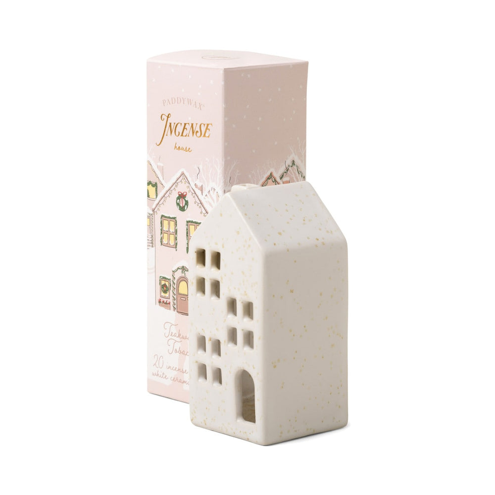 Holiday Townhouse Incense & Tea Light Holder