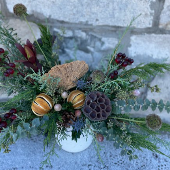 Sunday Blooms' Holiday Vase Arrangements