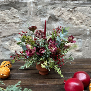 Festive Terracotta Centerpiece