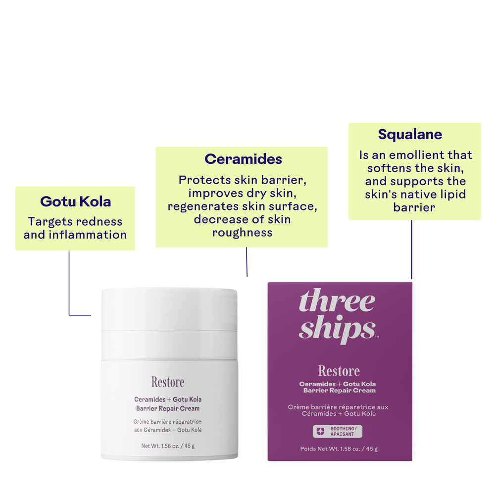 Restore Ceramides + Gotu Kola Barrier Repair Cream (45g)