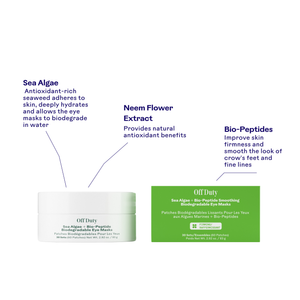 Off Duty Algae + Peptide Smoothing Biodegradable Eye Mask