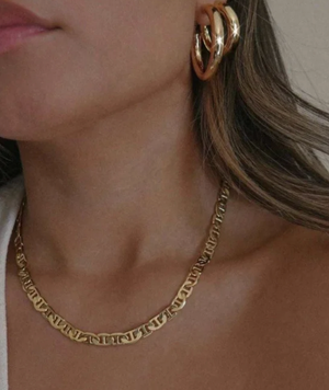 Mariner Gold Link Necklace