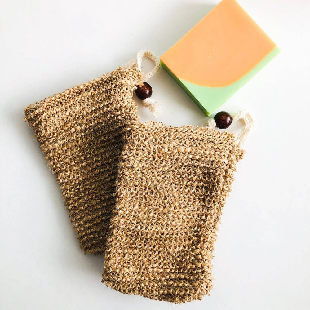 Natural Organic Handmade Jute Soap Bag