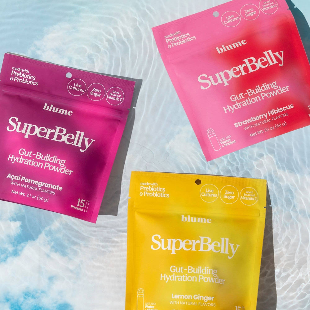 SuperBelly Hydration & Gut Mix, Lemon Ginger | Blume