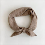 Wool Cravat Scarf -  Mushroom