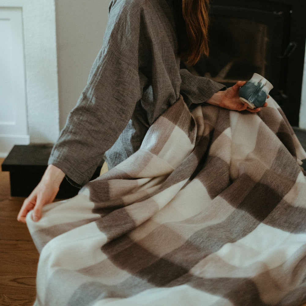 Plaid Throw