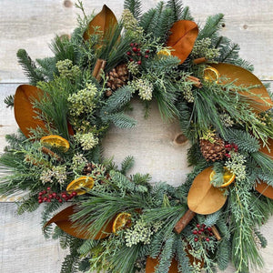 One-of-a-Kind Winter Wreath